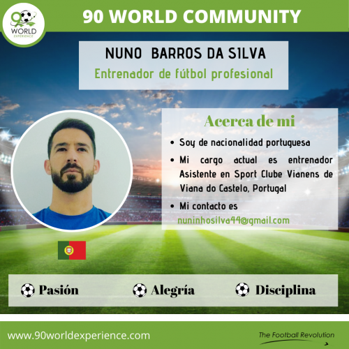 Nuno Da Silva Perfil Pro - 90 World Experience